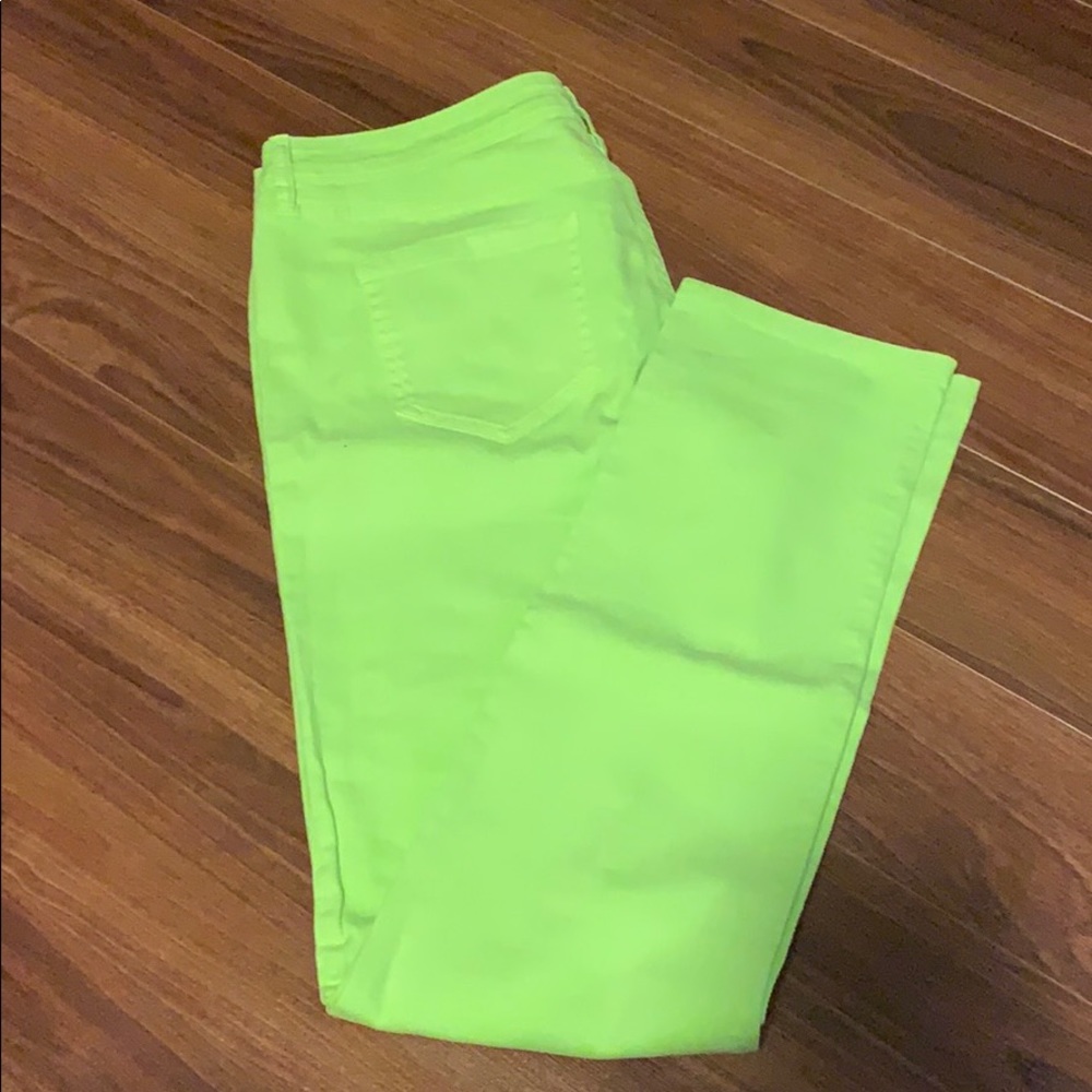 Lime Green Skinny Jeans